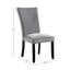 Ensemble attrayant de chaises d'appoint de salle à manger 2 pièces