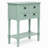 Fahari 23.72'' Compact Freestanding Wooden Console Table with 3 Drawers and a Bottom Shelf-1082988716