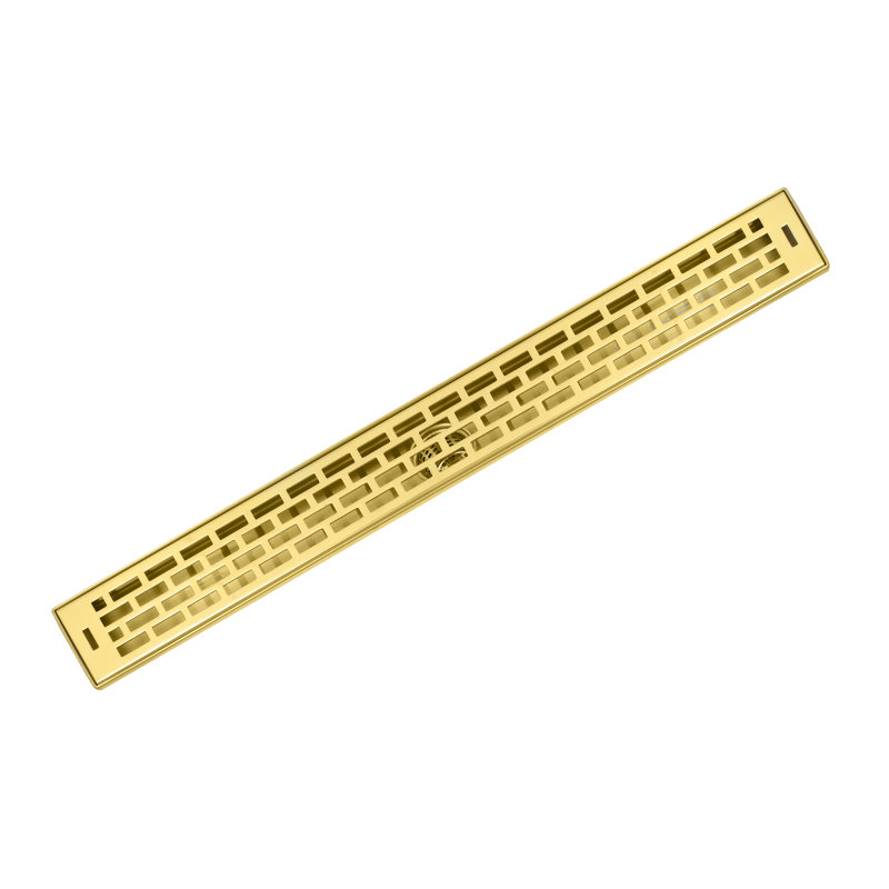 3.19'' W Linear Grid, Champagne Gold