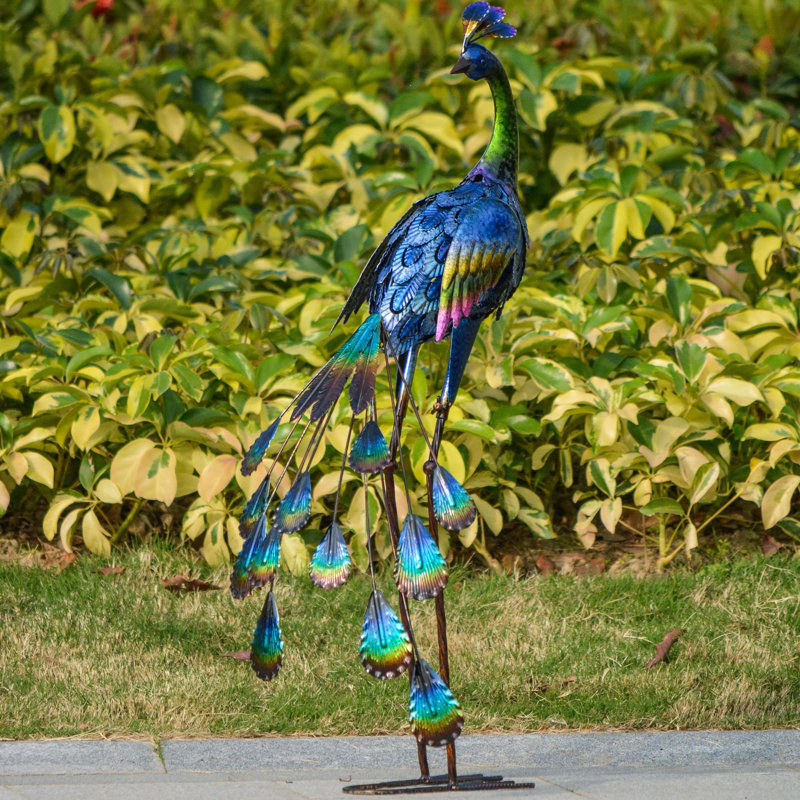 Animals Weather Resistant Water Resistant Rust Resistant Metal Garden Statue