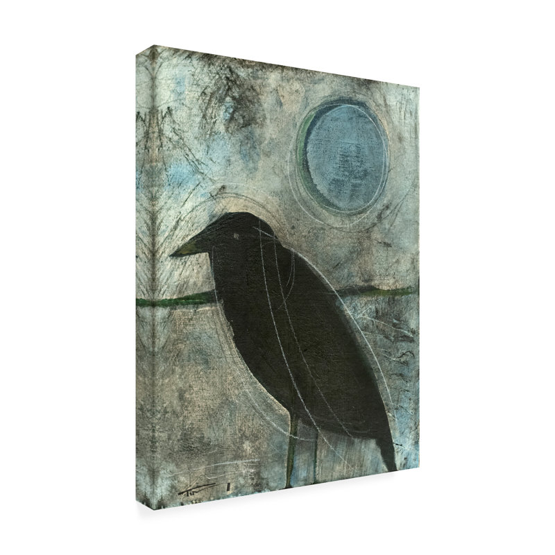 Art sur toile Tim Nyberg «Raven Moon 4», H 24 po x l 18 po