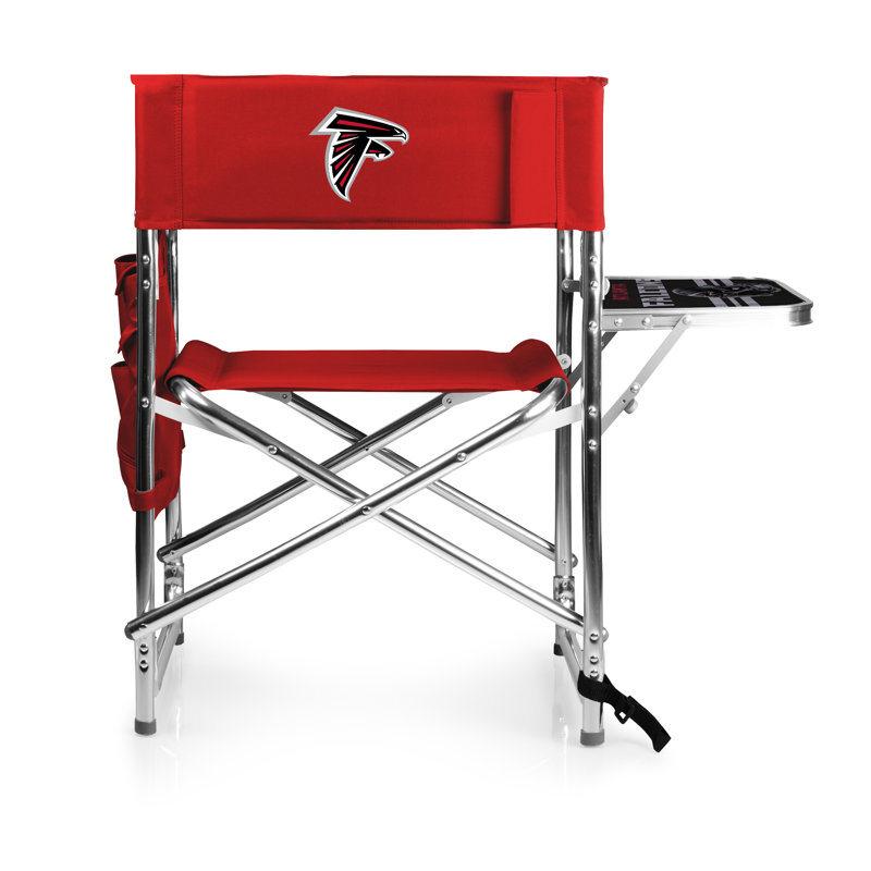 Folding Director Chair, Atlanta Falcons, Red