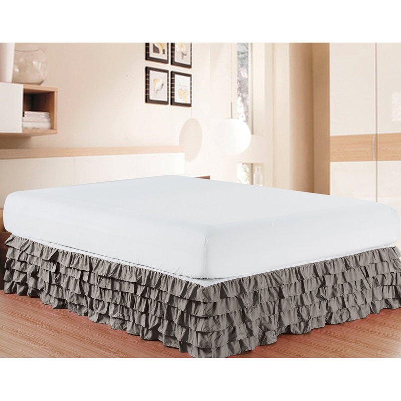 Bed Skirt, King, Turquoise