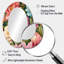 Miroir mural traditionnel rose avec pivoine rose-1676720431