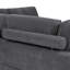 Canapé modulaire à large assise en velours côtelé-130910444