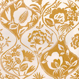 Garden Walk Calathea Floral Wood Pulp Blend Wallpaper Roll