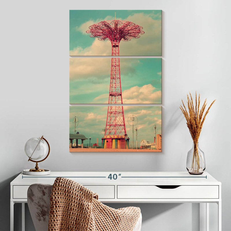Saut en parachute Kerner Coney Island, H 32 po x l 20 po