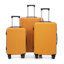 20 "/ 24" / 28 "3 pièces / ensemble en valise à roulettes en ABS, valise de cabine, couleur assortie, serrure à combinaison TSA