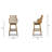 Akershus Swivel 26'' Counter Stool-1201791701-1201791700