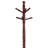 Merlot Coat Rack With Twisted Post