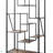 Brantley Antique Oak & Sandy Gray Finish Bookshelf