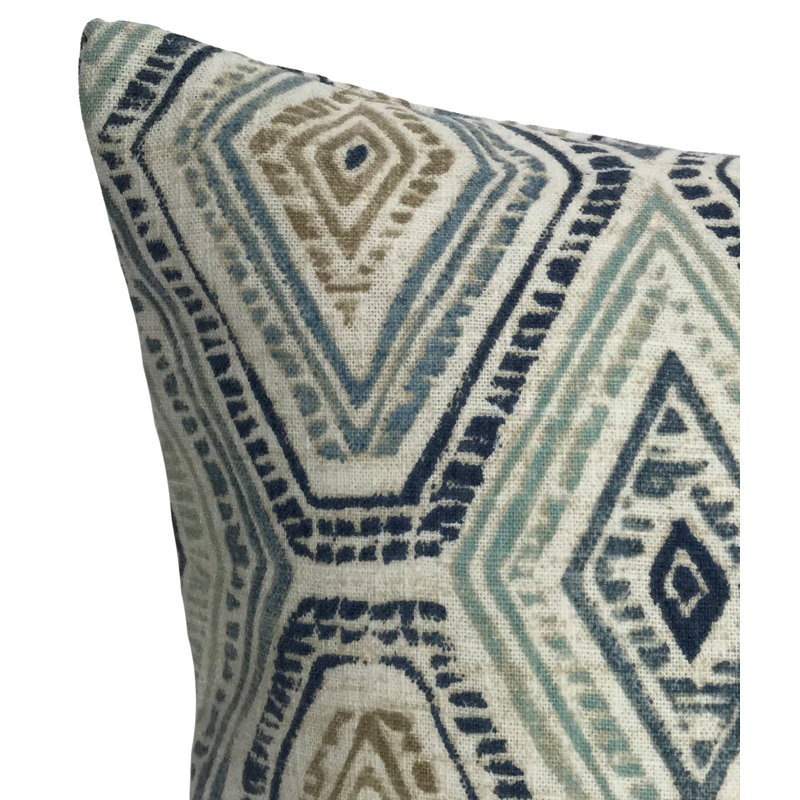 Coussin Alazea, 20 po x 20 po, Pierre bleue