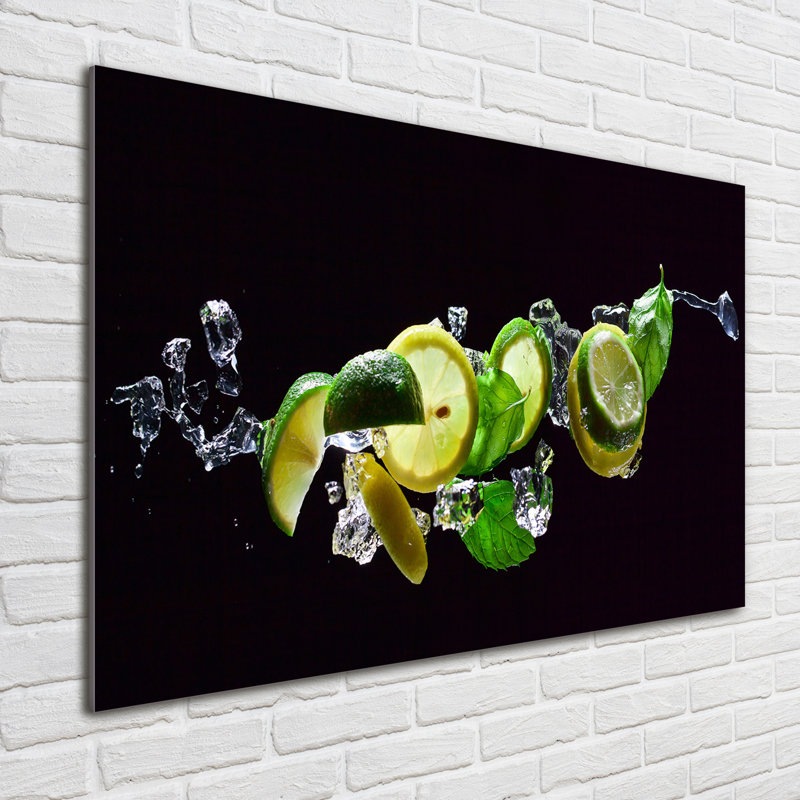 Mojito - No Frame Print on Glass