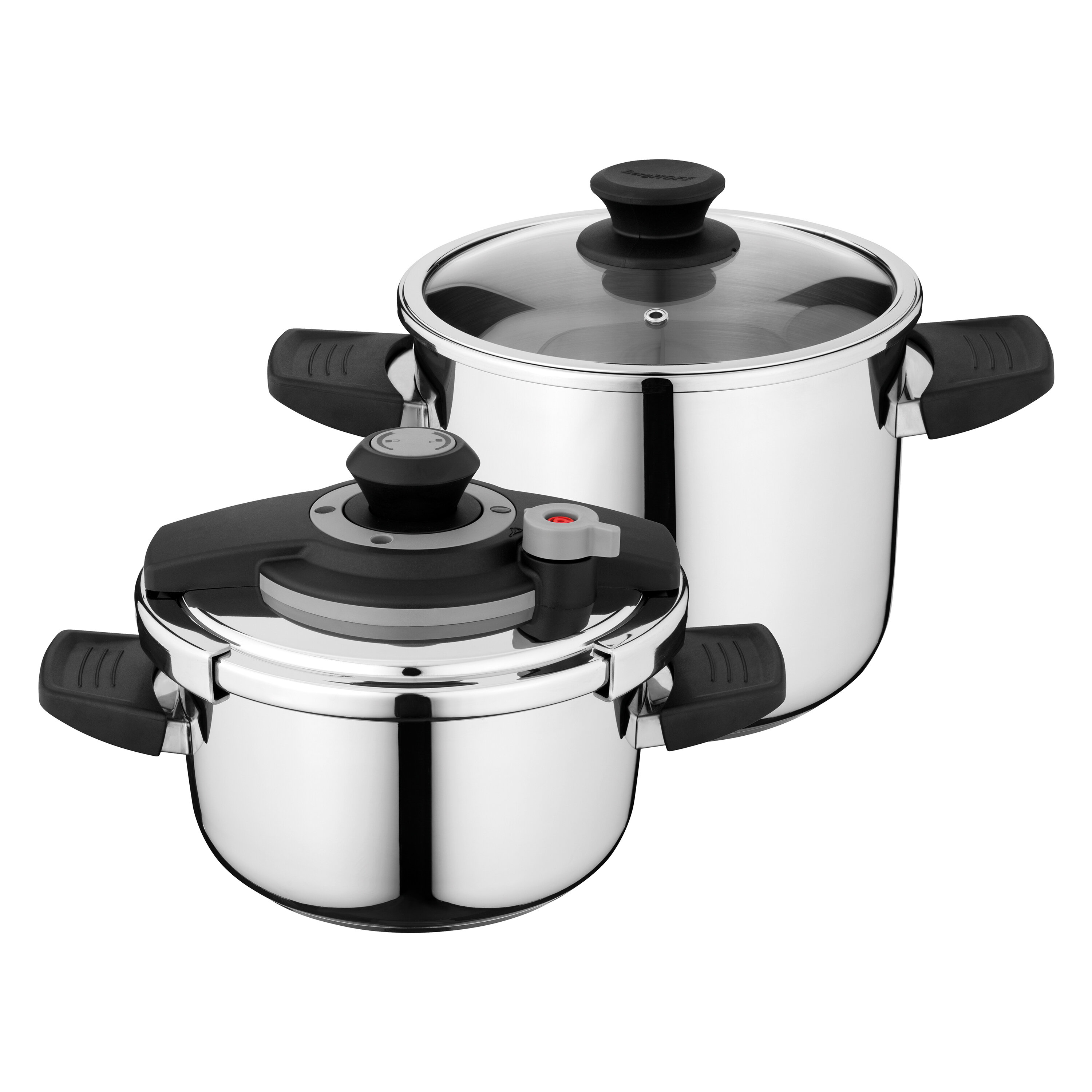 Presto 6 Qt. Stainless Steel Pressure Cooker Mod. 0124001 / Made In USA