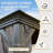 Outdoor Galvanized Steel Patio Gazebo with Double Roof-106495718-106495716