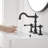 Widespread 2-handle Bathroom Faucet with Drain Assembly-94339885