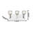 Modern 3 Light Crystal Wall Sconce-1445264512