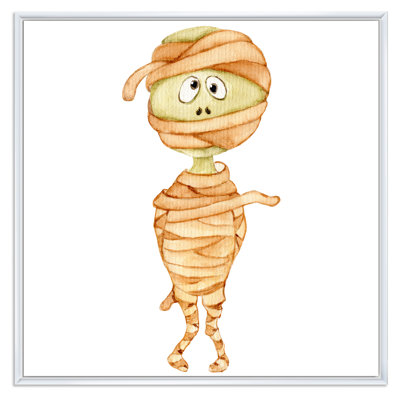 " Mummy Cartoon " Painting Print
