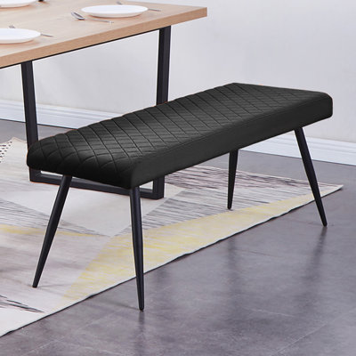 Depue Velvet Upholstered Bench