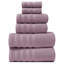  Ensemble de serviettes de bain 100% coton peigné 6 pièces - Serviettes de bain ultra douces et très absorbantes-1674076599-1675285395