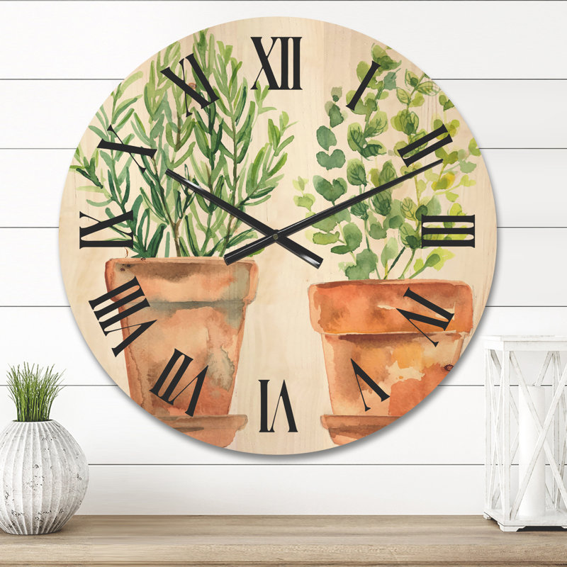 Horloge murale en bois, Petit