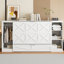 Lit escamotable simple avec tablettes de chevet et garde-robe
