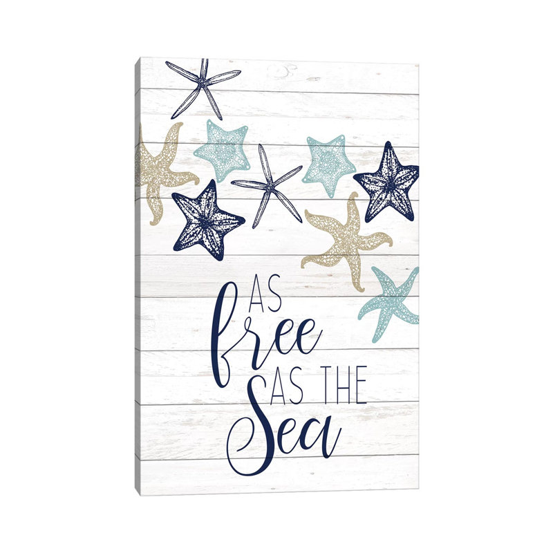 The Sea II by Kimberly Allen - Wrapped Canvas Print, 45.72cm H x 30.48cm W x 1.905cm D
