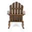 Siège berçant pour la cour arrière - fabriqué avec une chaise d'extérieur en bois de style résistance et confort