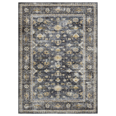 Tapis lavable pour salle à manger, tapis de chambre à coucher, tapis décoratif antidérapant pour bureau à domicile, cuisine, chambre à coucher, salle de lavage