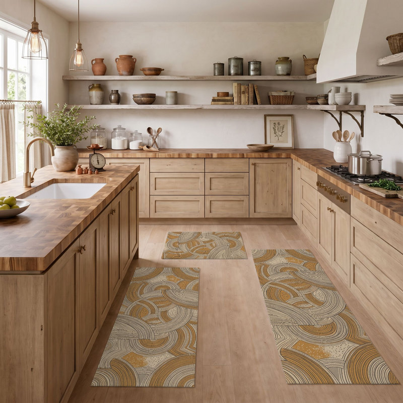 Tapis de cuisine lavables antidérapants
