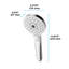 G Series Massage/Jett Handheld Shower Head-31300353