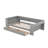 Twin Size Daybed With Shelves, Drawers And Built-In Charging Station-499610369