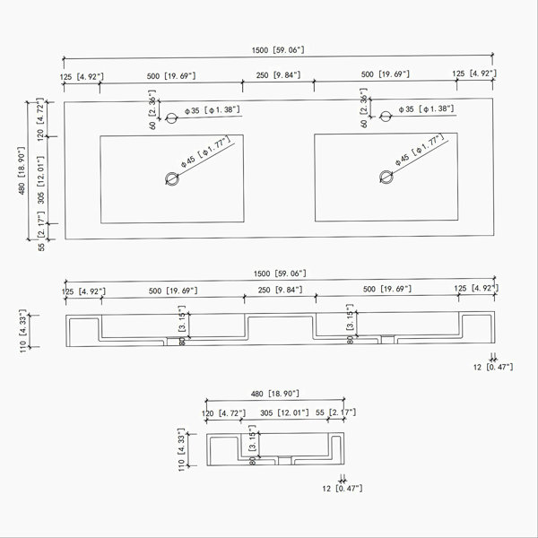Dimensions du produit