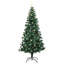 vidaXL Artificial Pre-lit Christmas Tree Green PVC and Metal-457566952