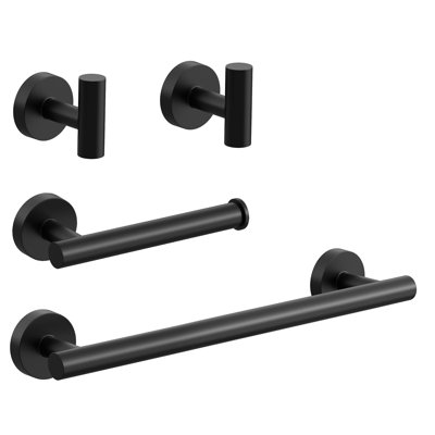 Radius 4-Piece Bathroom Hardware Set