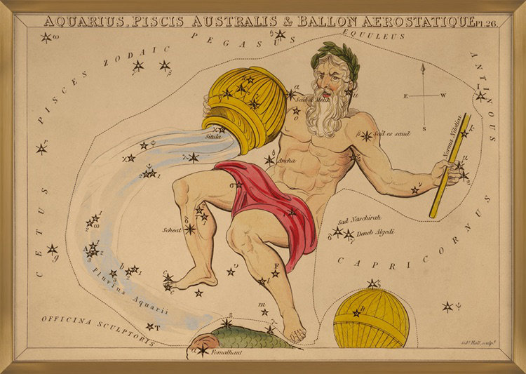 Aquarius Print by Grand Archives