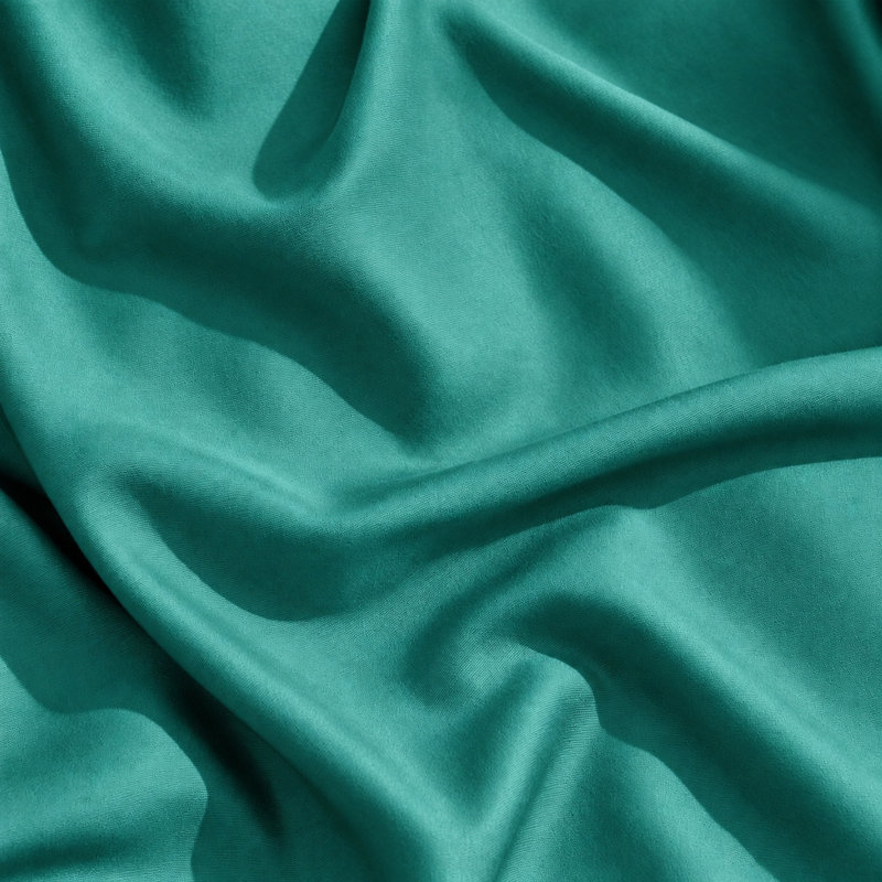 Ensemble de draps en coton 4 pièces, format King, respirant et rafraîchissant, d'une douceur digne des plus grands hôtels, vert chasseur, bonnet profond de 40 cm, infroissables et faciles d'entretien.