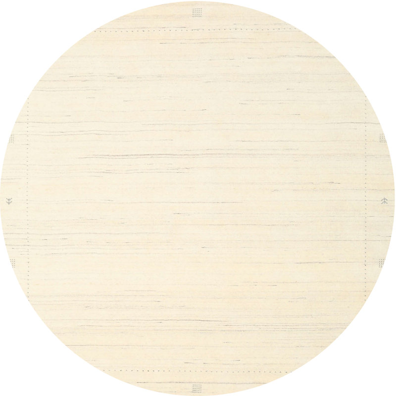 Tapis brun / beige, Rond 5 pi