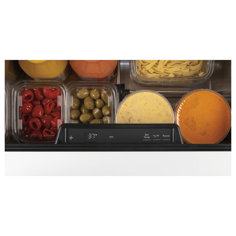 5.7 cu. ft. Undercounter Mini Fridge, Matte White
