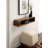 Deguara Mango Wood Floating Entryway Console Table-515006168