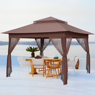 120'' W x 120'' D Metal Canopy