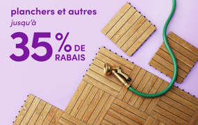 planchers et autres en solde
