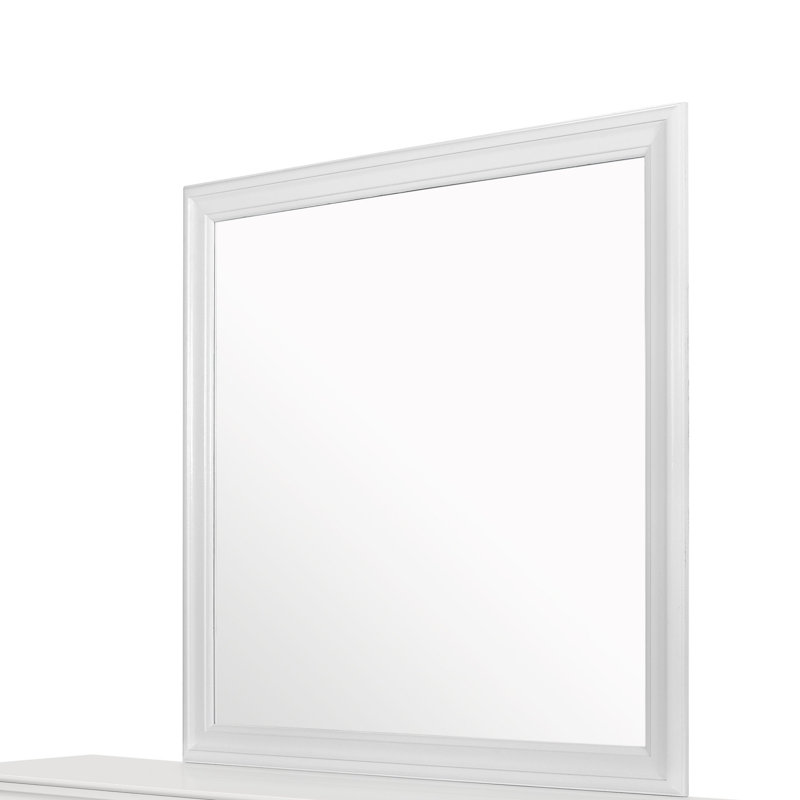 Miroir Shaker, Blanc