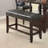 Counter Height 1-Piece Bench Dining Room Use Room Faux Leather Upholstered Cushion Tufted Seat Wooden Base Comfort Seat Kitchen Dining Room Use-1383862224