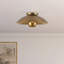 Umbra 14-in Black Semi-Flush Mount-1236898883-1236898881