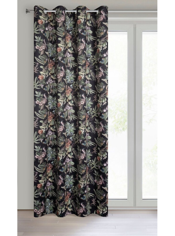 Clabaugh Blackout Curtain Single Panel