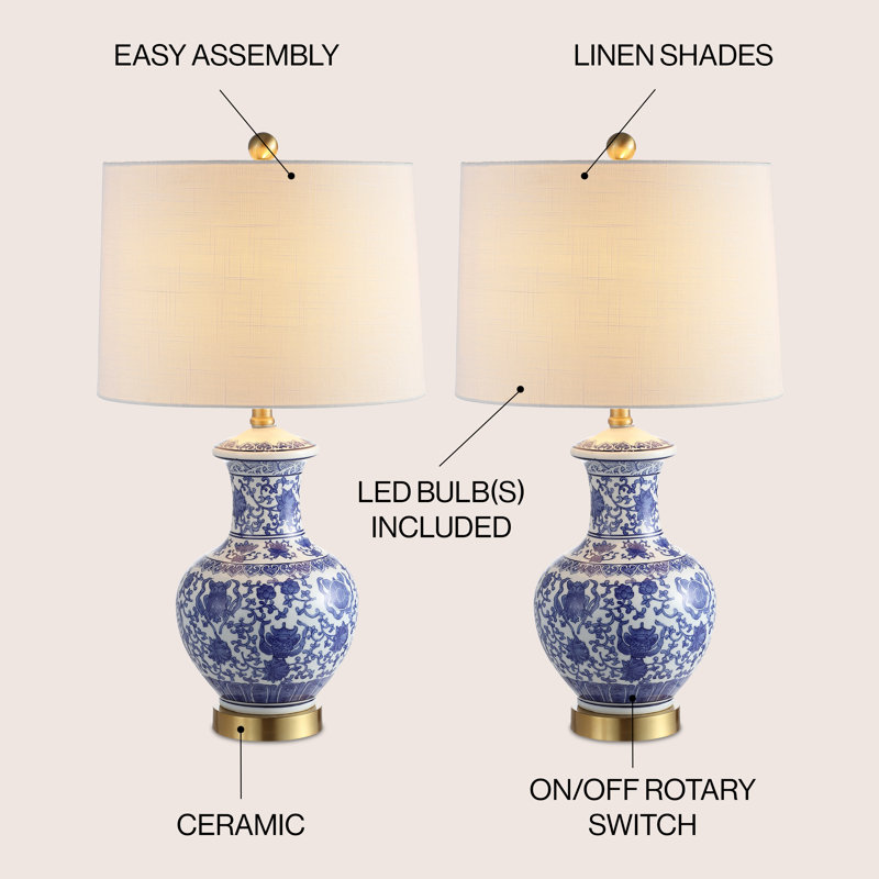 Ensemble de lampe de table 25" Switzer