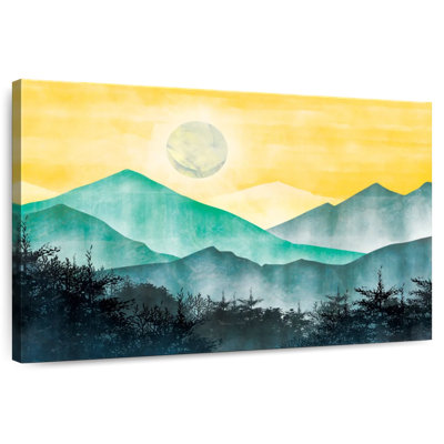 Alvord, lever de soleil, paysage abstrait