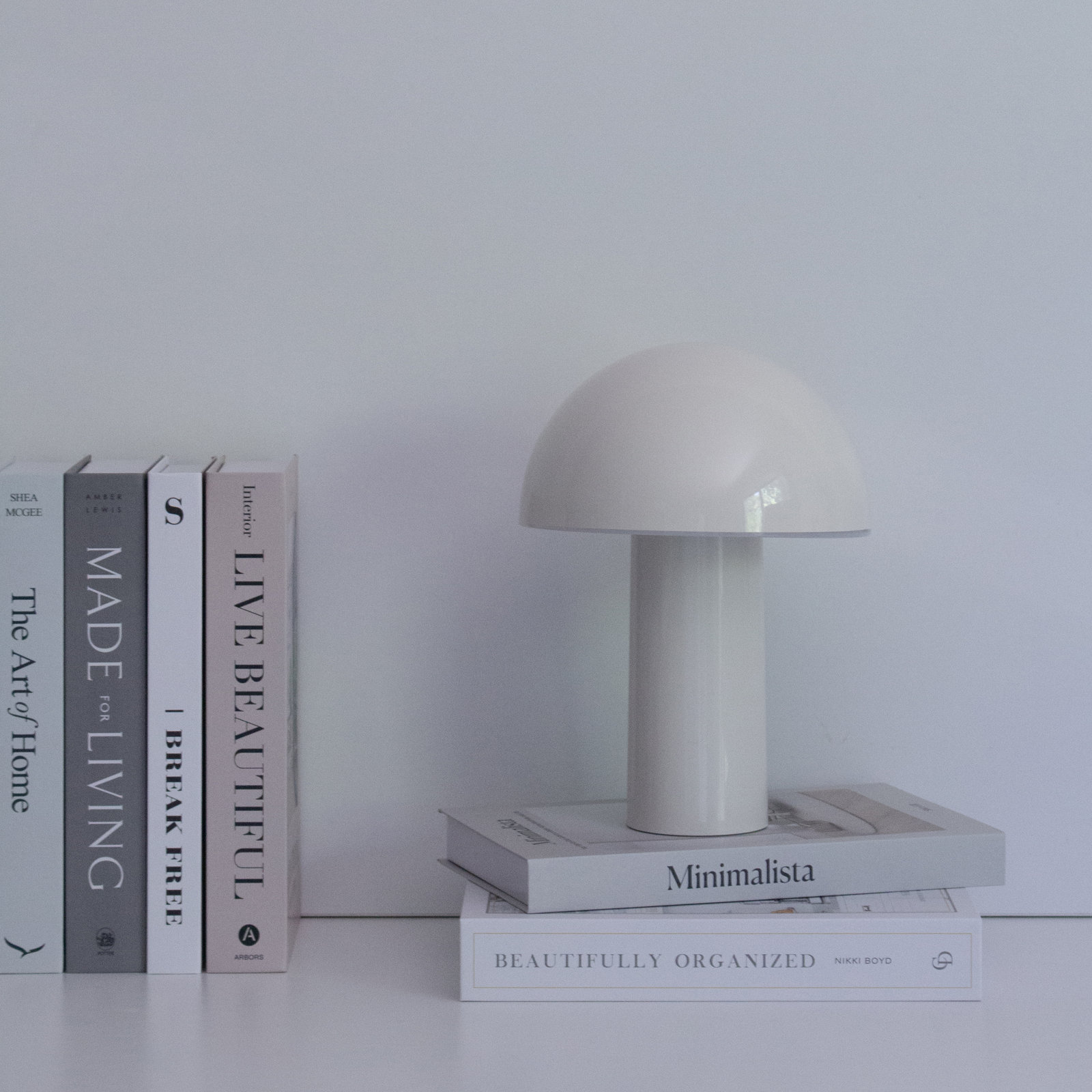 Argent Desk Lamp, Cream