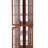 Corner Curio Cabinet with 4 Adjustable Tempered Glass Shelves and Lighting System-514885940